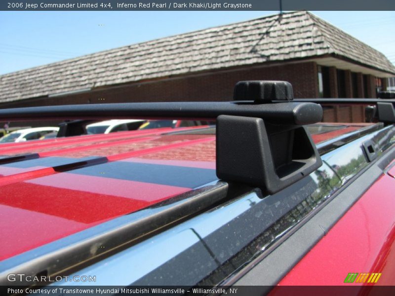 Inferno Red Pearl / Dark Khaki/Light Graystone 2006 Jeep Commander Limited 4x4