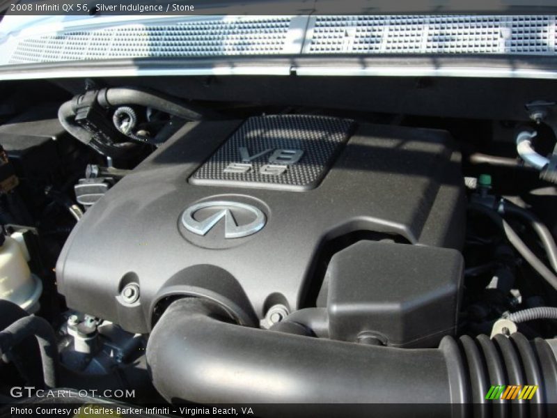 Silver Indulgence / Stone 2008 Infiniti QX 56