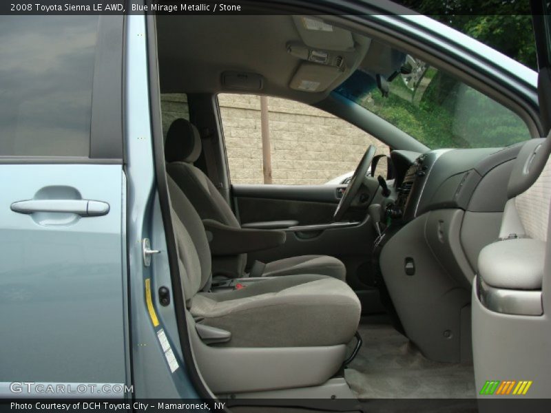 Blue Mirage Metallic / Stone 2008 Toyota Sienna LE AWD