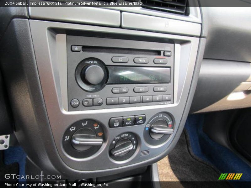 Controls of 2004 Impreza WRX STi