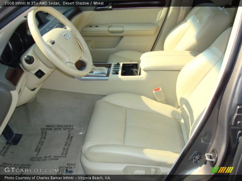  2008 M 35x AWD Sedan Wheat Interior