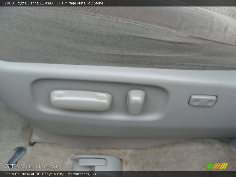 Blue Mirage Metallic / Stone 2008 Toyota Sienna LE AWD