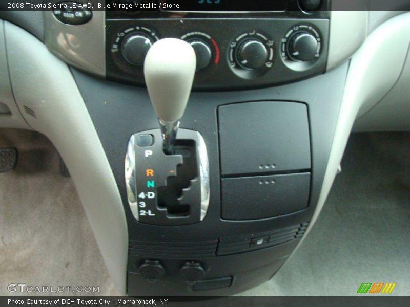 Blue Mirage Metallic / Stone 2008 Toyota Sienna LE AWD