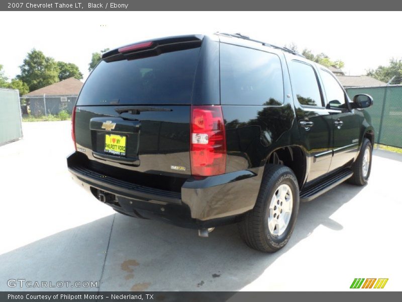 Black / Ebony 2007 Chevrolet Tahoe LT