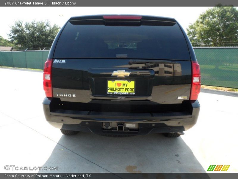 Black / Ebony 2007 Chevrolet Tahoe LT