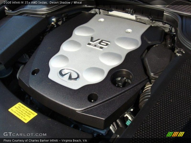  2008 M 35x AWD Sedan Engine - 3.5 Liter DOHC 24-Valve VVT V6