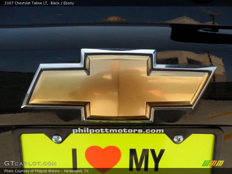 Black / Ebony 2007 Chevrolet Tahoe LT