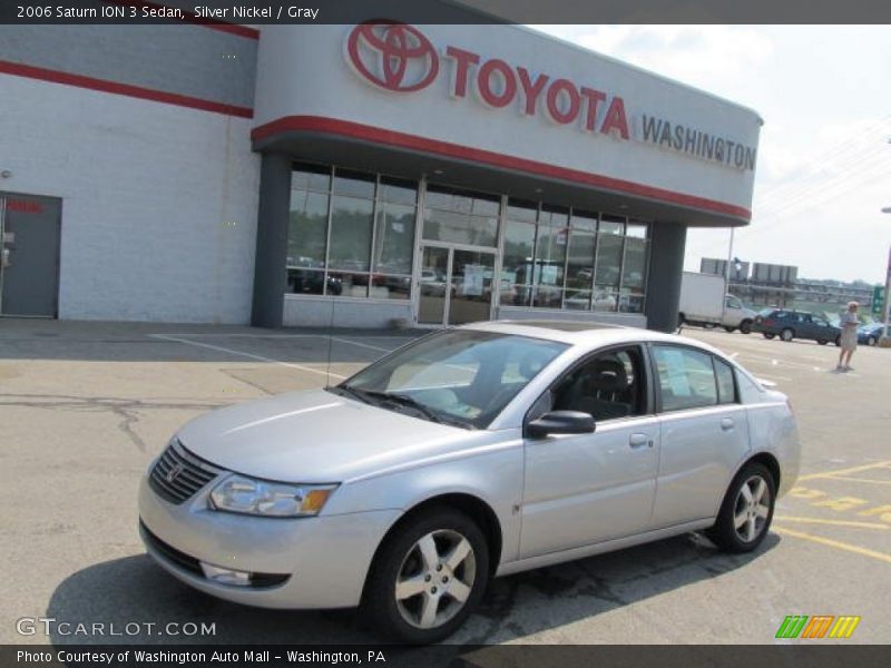 Silver Nickel / Gray 2006 Saturn ION 3 Sedan