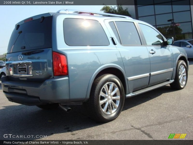 Lakeshore Slate Blue / Wheat 2008 Infiniti QX 56