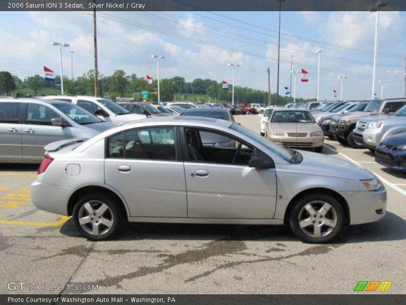 Silver Nickel / Gray 2006 Saturn ION 3 Sedan