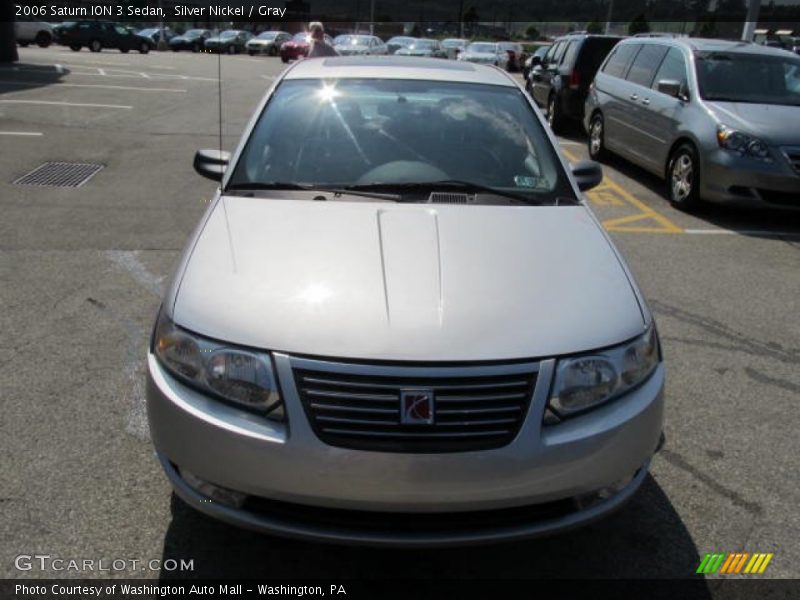 Silver Nickel / Gray 2006 Saturn ION 3 Sedan