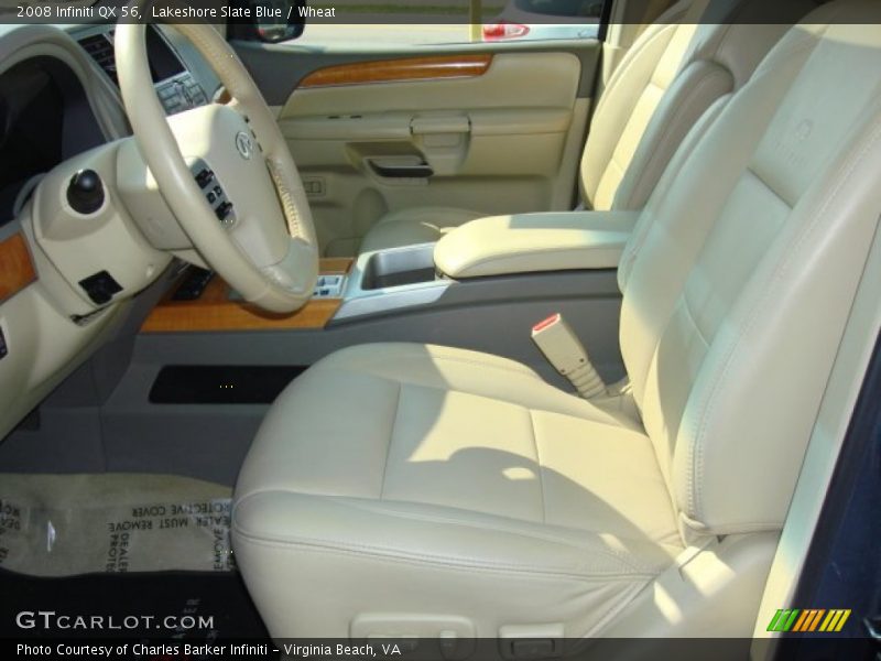  2008 QX 56 Wheat Interior