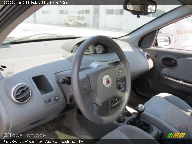 Silver Nickel / Gray 2006 Saturn ION 3 Sedan