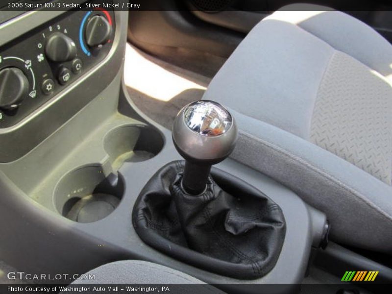 Silver Nickel / Gray 2006 Saturn ION 3 Sedan