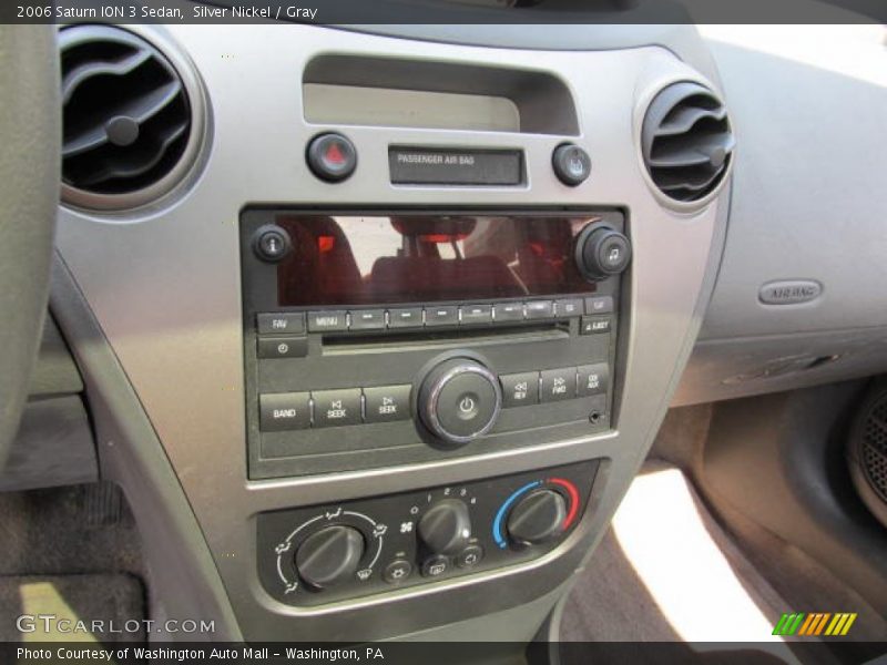Silver Nickel / Gray 2006 Saturn ION 3 Sedan
