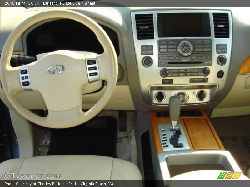 Lakeshore Slate Blue / Wheat 2008 Infiniti QX 56