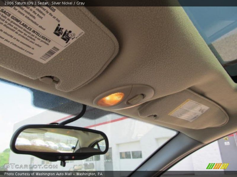 Silver Nickel / Gray 2006 Saturn ION 3 Sedan