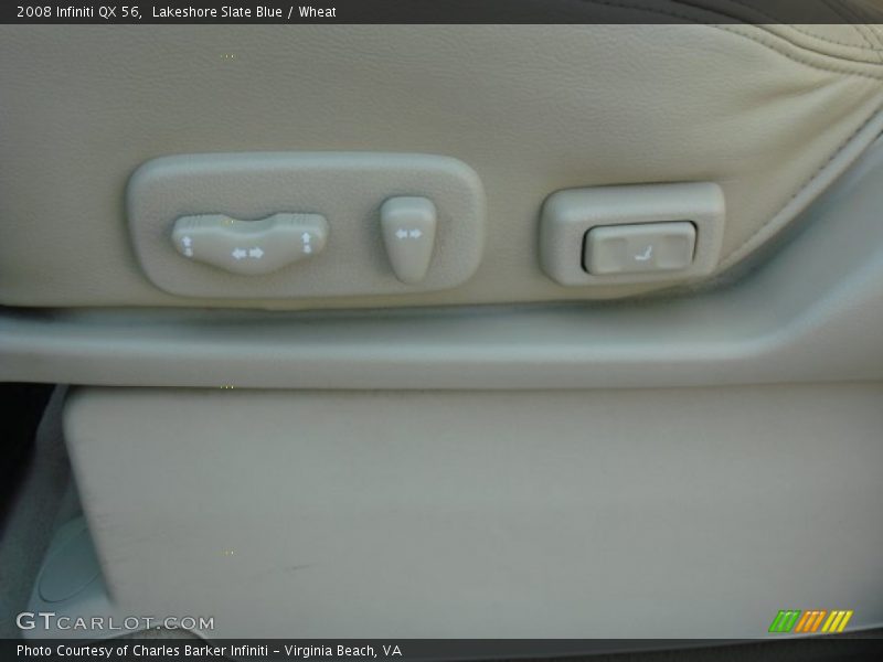 Lakeshore Slate Blue / Wheat 2008 Infiniti QX 56