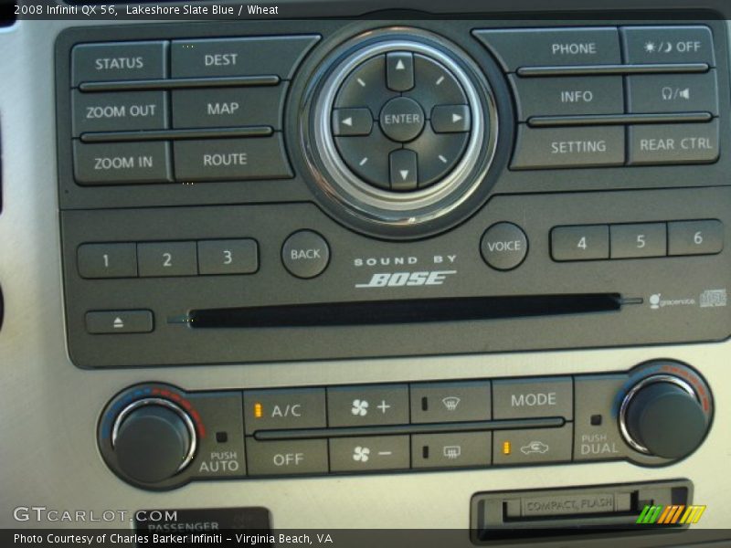Controls of 2008 QX 56