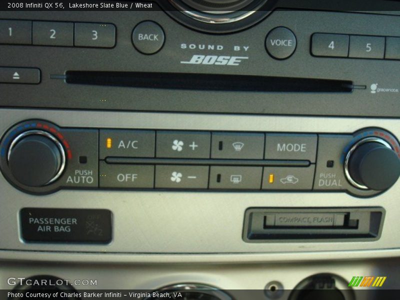 Lakeshore Slate Blue / Wheat 2008 Infiniti QX 56