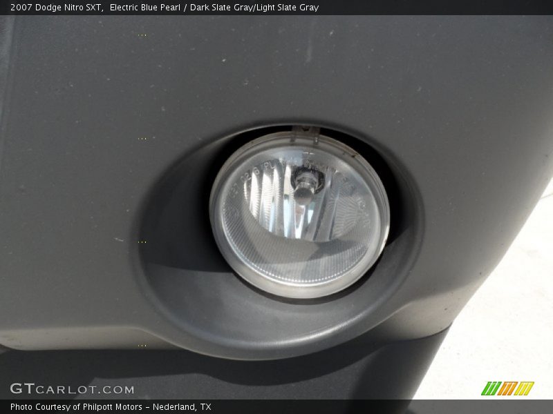 Electric Blue Pearl / Dark Slate Gray/Light Slate Gray 2007 Dodge Nitro SXT