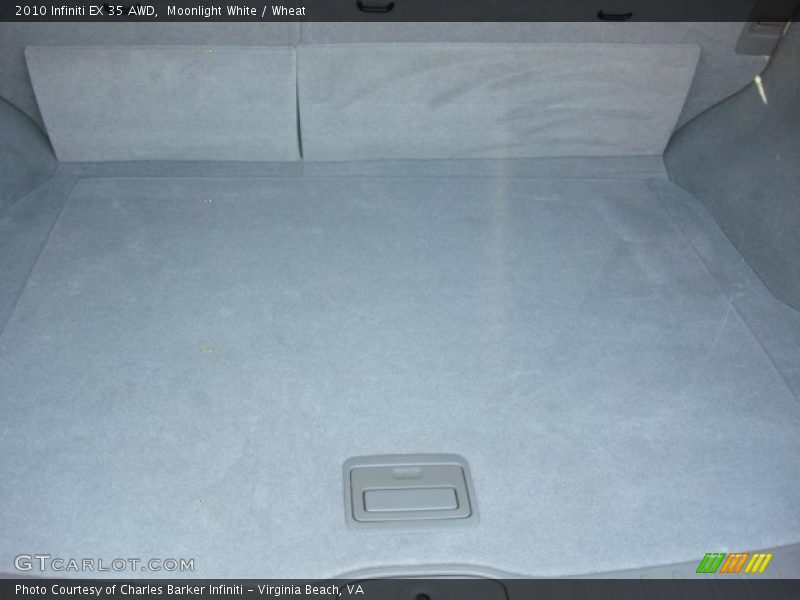 Moonlight White / Wheat 2010 Infiniti EX 35 AWD