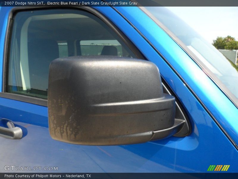 Electric Blue Pearl / Dark Slate Gray/Light Slate Gray 2007 Dodge Nitro SXT