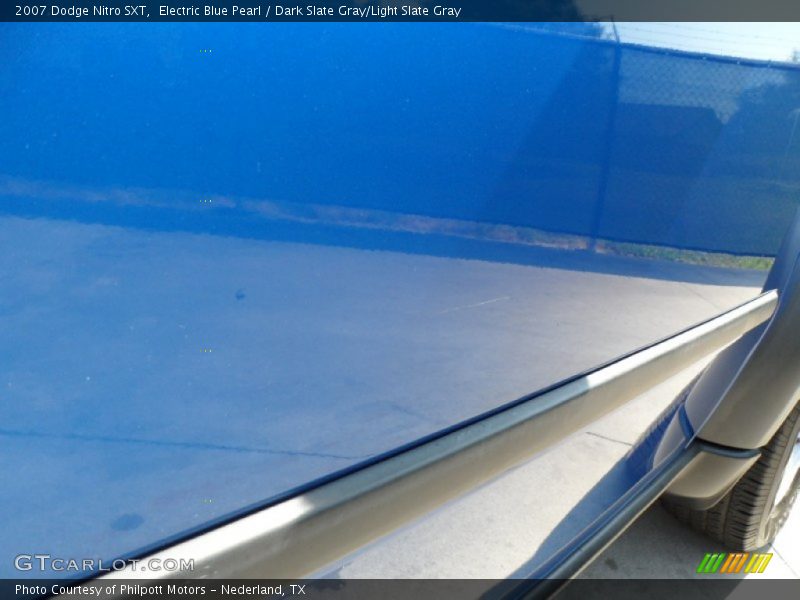 Electric Blue Pearl / Dark Slate Gray/Light Slate Gray 2007 Dodge Nitro SXT