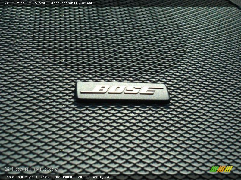 Moonlight White / Wheat 2010 Infiniti EX 35 AWD