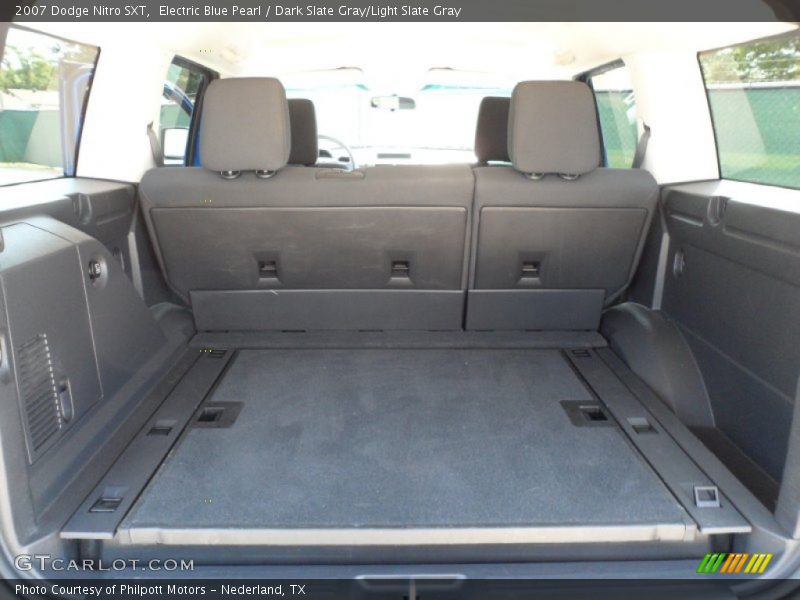 Electric Blue Pearl / Dark Slate Gray/Light Slate Gray 2007 Dodge Nitro SXT