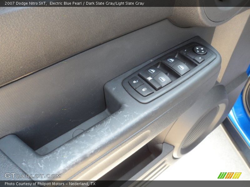 Electric Blue Pearl / Dark Slate Gray/Light Slate Gray 2007 Dodge Nitro SXT