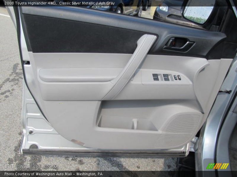 Classic Silver Metallic / Ash Gray 2008 Toyota Highlander 4WD