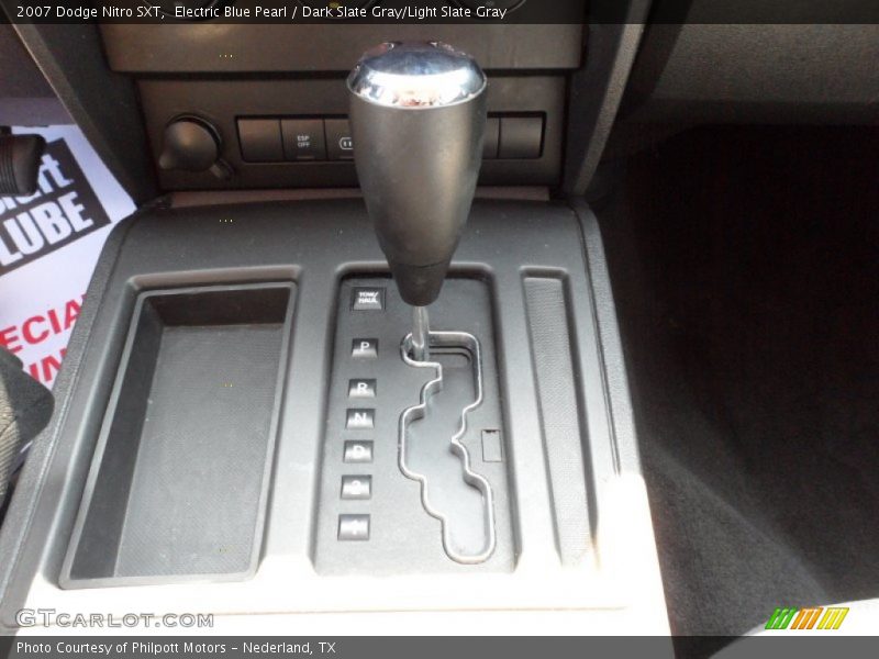 Electric Blue Pearl / Dark Slate Gray/Light Slate Gray 2007 Dodge Nitro SXT