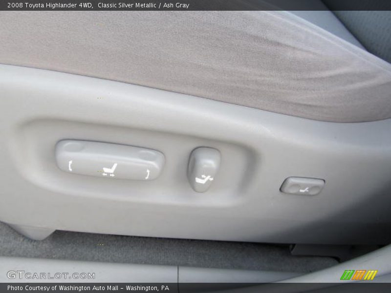 Classic Silver Metallic / Ash Gray 2008 Toyota Highlander 4WD