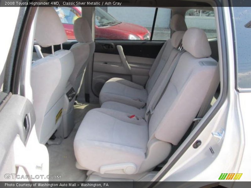 Classic Silver Metallic / Ash Gray 2008 Toyota Highlander 4WD