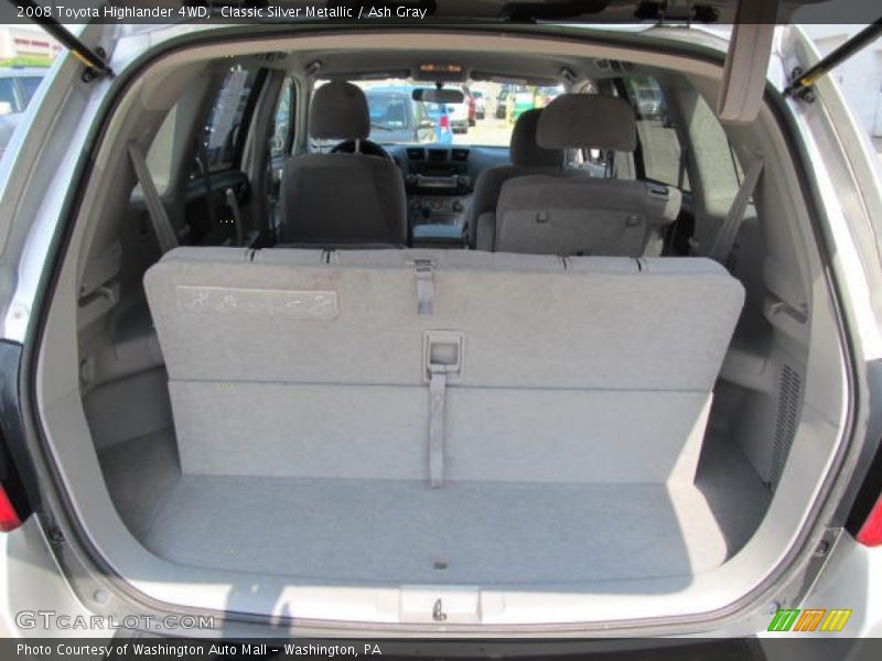 Classic Silver Metallic / Ash Gray 2008 Toyota Highlander 4WD