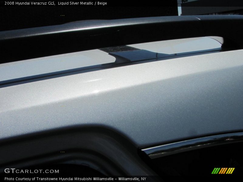 Liquid Silver Metallic / Beige 2008 Hyundai Veracruz GLS