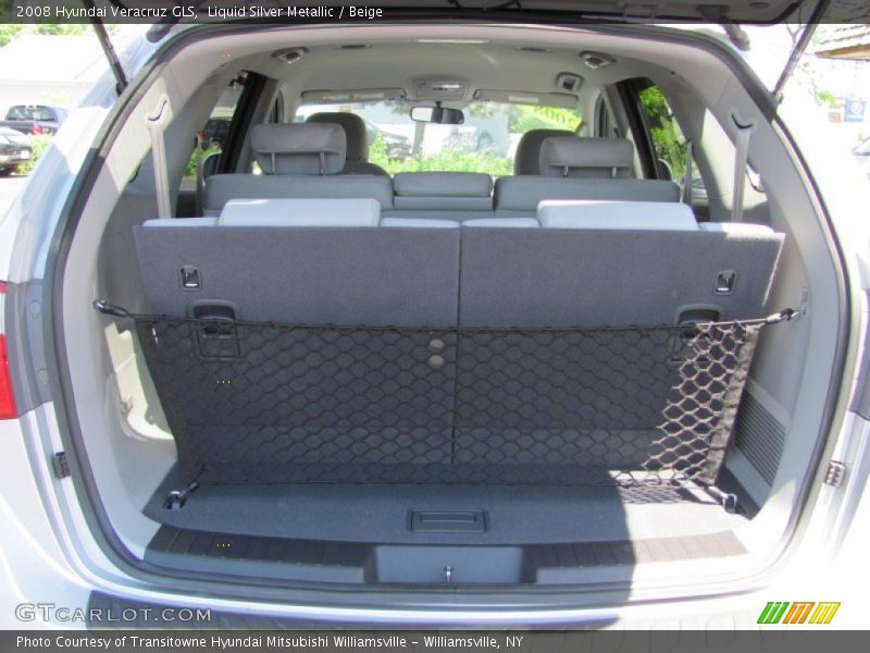 Liquid Silver Metallic / Beige 2008 Hyundai Veracruz GLS