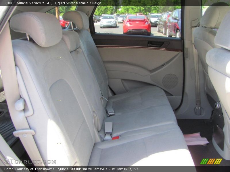 Liquid Silver Metallic / Beige 2008 Hyundai Veracruz GLS