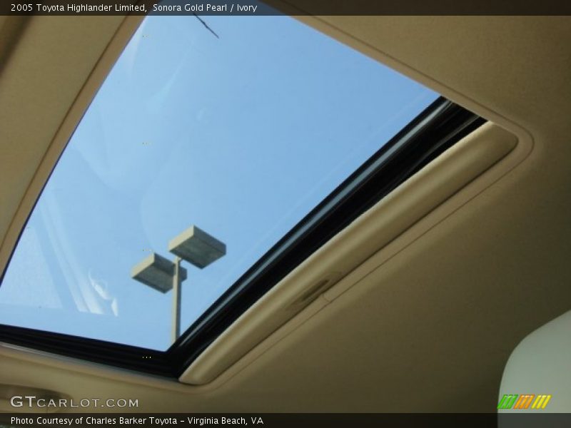 Sonora Gold Pearl / Ivory 2005 Toyota Highlander Limited