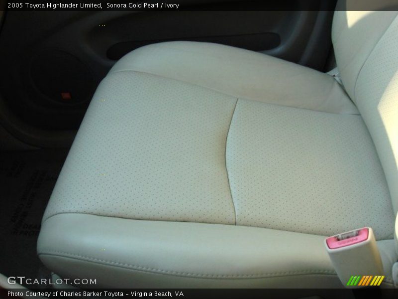 Sonora Gold Pearl / Ivory 2005 Toyota Highlander Limited