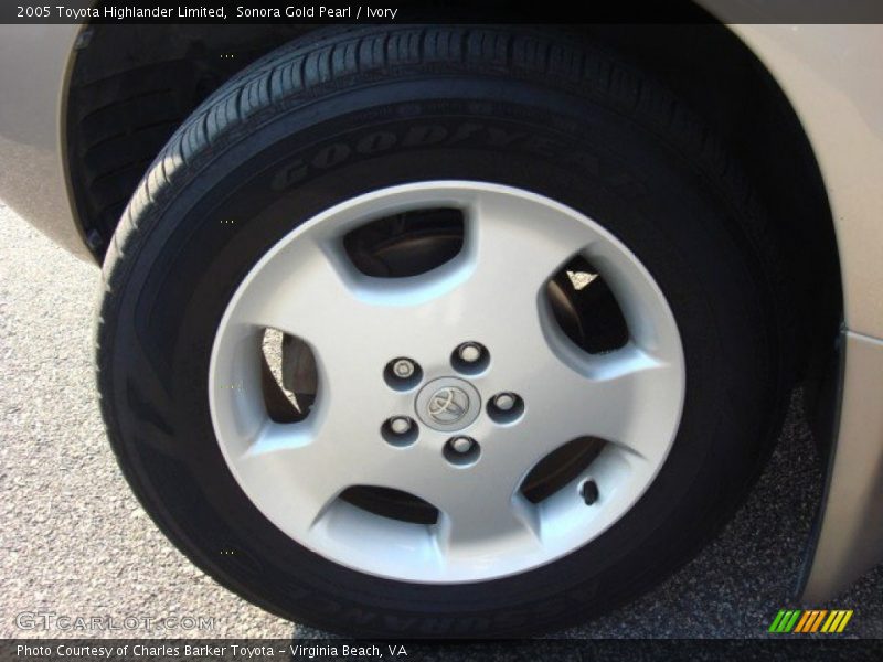 Sonora Gold Pearl / Ivory 2005 Toyota Highlander Limited