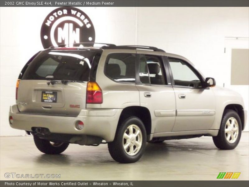 Pewter Metallic / Medium Pewter 2002 GMC Envoy SLE 4x4