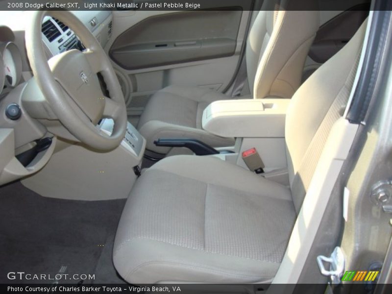 Light Khaki Metallic / Pastel Pebble Beige 2008 Dodge Caliber SXT