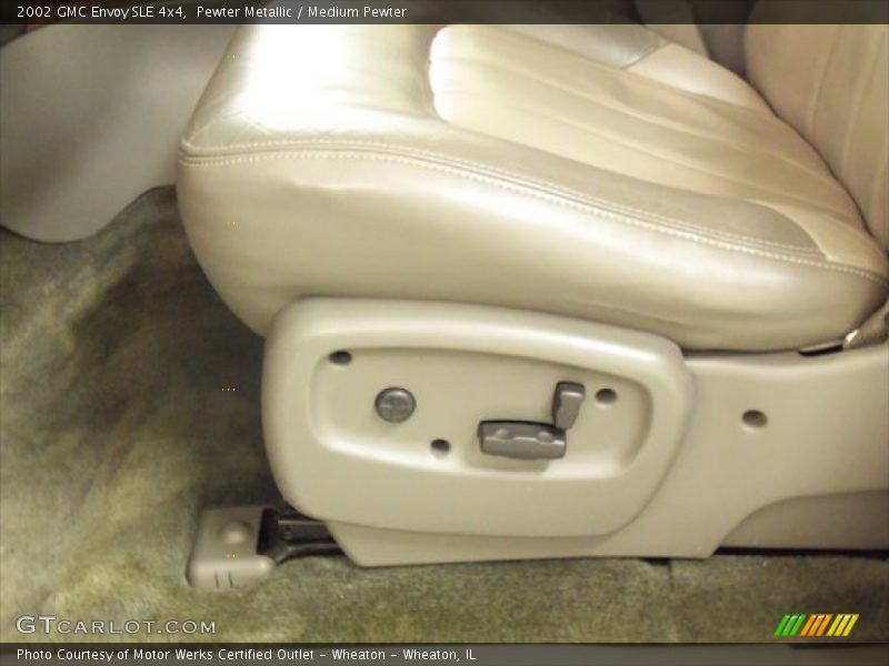 Pewter Metallic / Medium Pewter 2002 GMC Envoy SLE 4x4