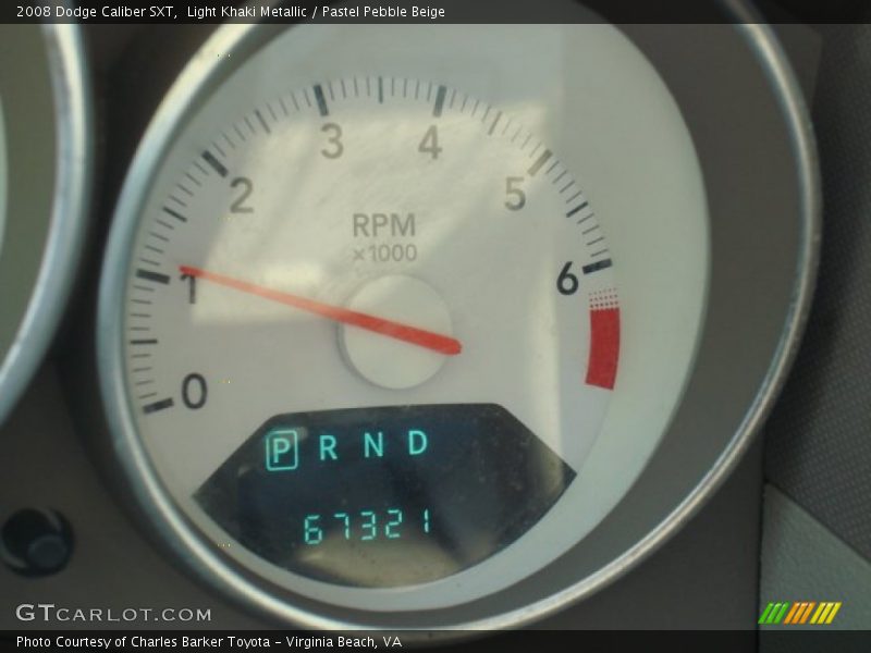 Light Khaki Metallic / Pastel Pebble Beige 2008 Dodge Caliber SXT
