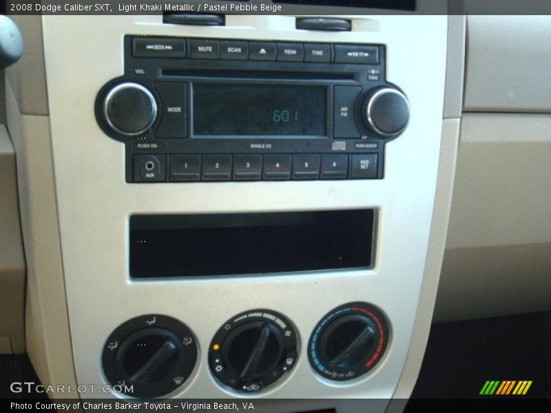 Light Khaki Metallic / Pastel Pebble Beige 2008 Dodge Caliber SXT