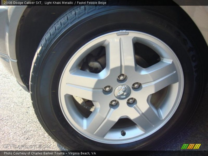 Light Khaki Metallic / Pastel Pebble Beige 2008 Dodge Caliber SXT