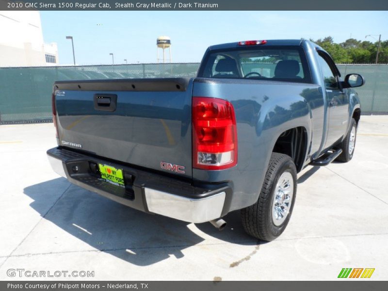 Stealth Gray Metallic / Dark Titanium 2010 GMC Sierra 1500 Regular Cab