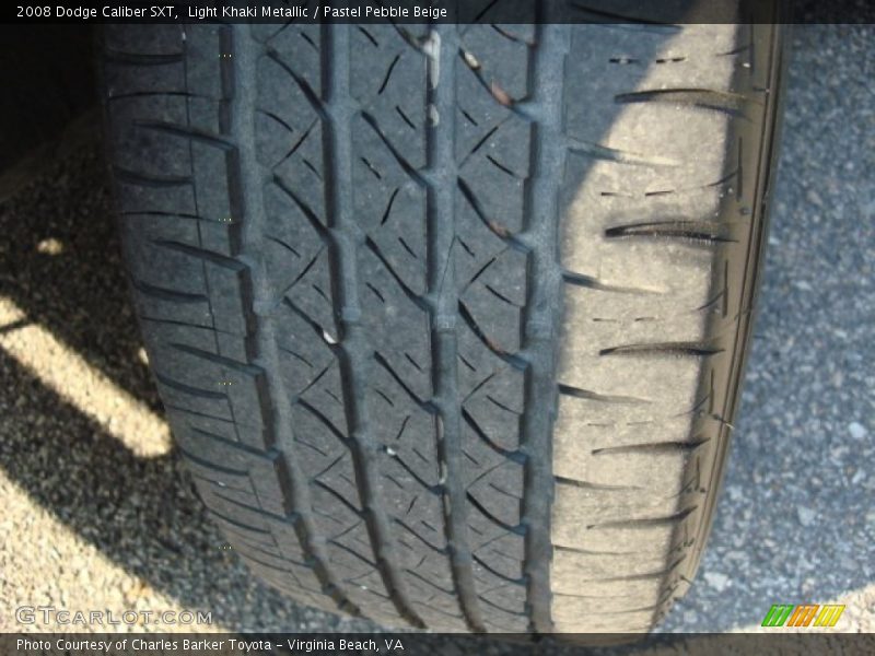 Light Khaki Metallic / Pastel Pebble Beige 2008 Dodge Caliber SXT